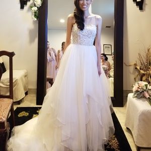 Enzoani 2 piece Wedding Dress